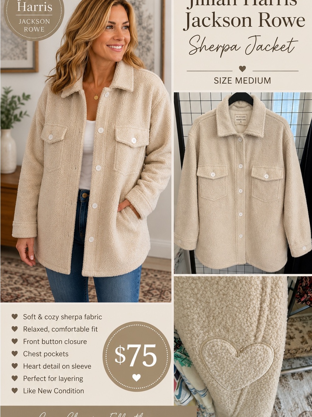Jillian Harris/Jackson Rowe jacket